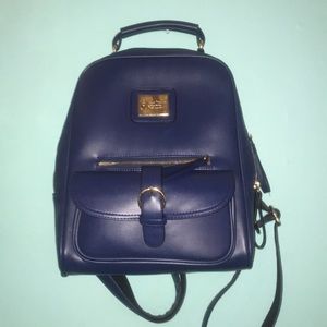 Navy Mini Backpack